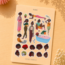 Aesthetic Matte Sticker Sheets
