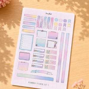 Aesthetic Matte Sticker Sheets
