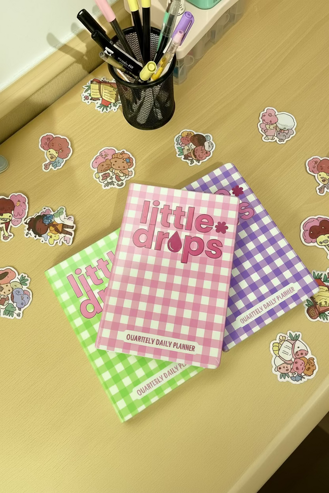 Little Drops Planner- Quarterly Daily Planner