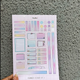 Aesthetic Matte Sticker Sheets
